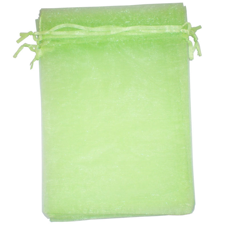 50 Sacchetti Organza 9*12cm Confetti Bomboniera Regalo