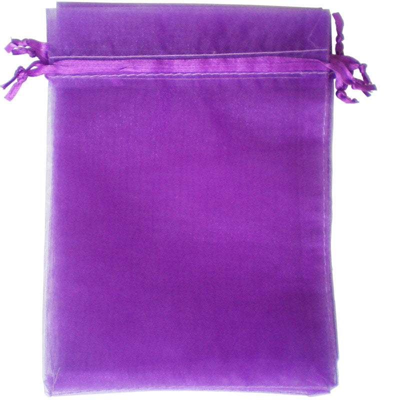 50 Sacchetti Organza 9*12cm Confetti Bomboniera Regalo