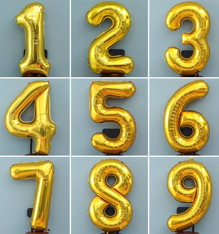 PALLONCINO MYLAR ORO 110CM