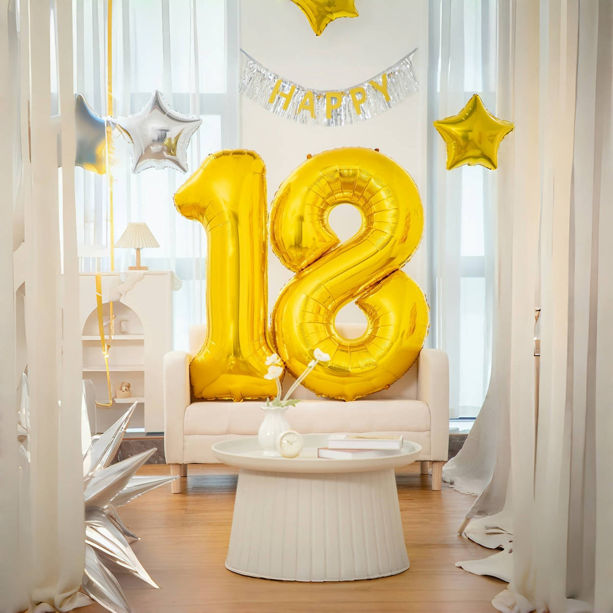 PALLONCINO MYLAR ORO 110CM