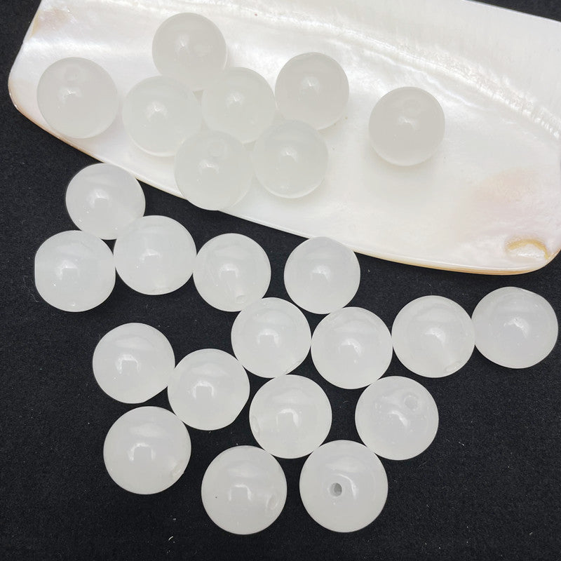 50 perline di vetro da 8 mm