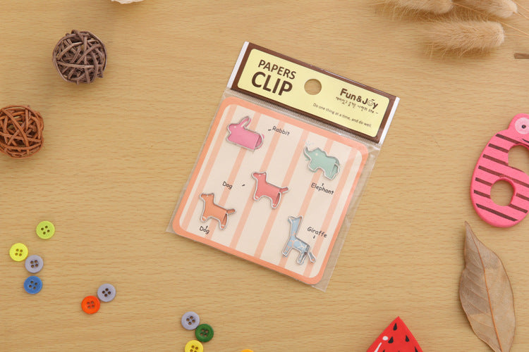 Fermagli Graffette Forma Animali Photo Clip Pinzette
