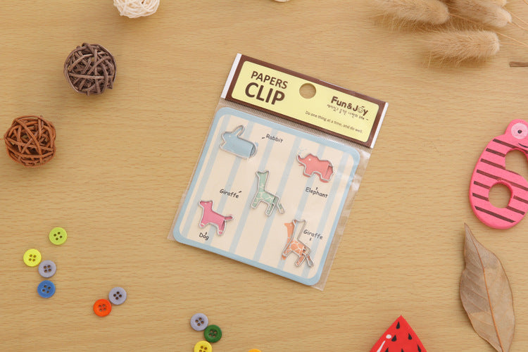 Fermagli Graffette Forma Animali Photo Clip Pinzette