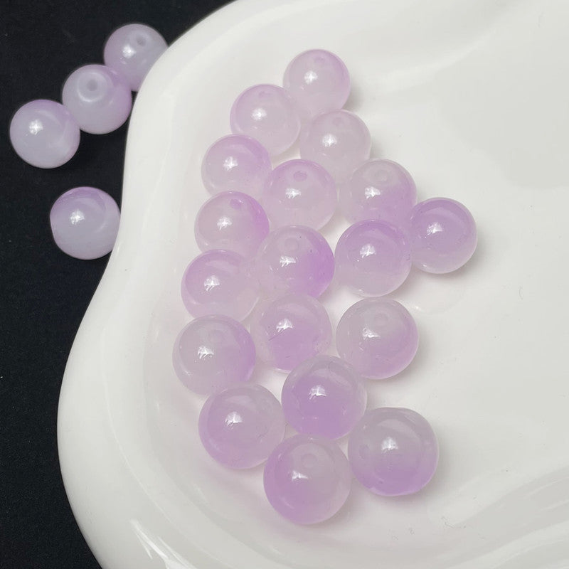 50 perline di vetro da 8 mm