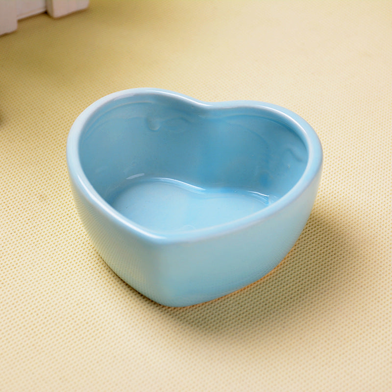 Scatola Forma Cuore In Ceramica-Portaconfetti Fiore Elegante