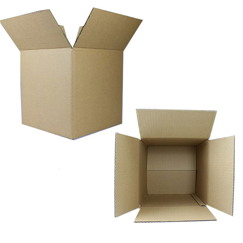 10pz Scatole Cartone Avana Ondulato Per Spedizione Misura 23 * 13 * 16