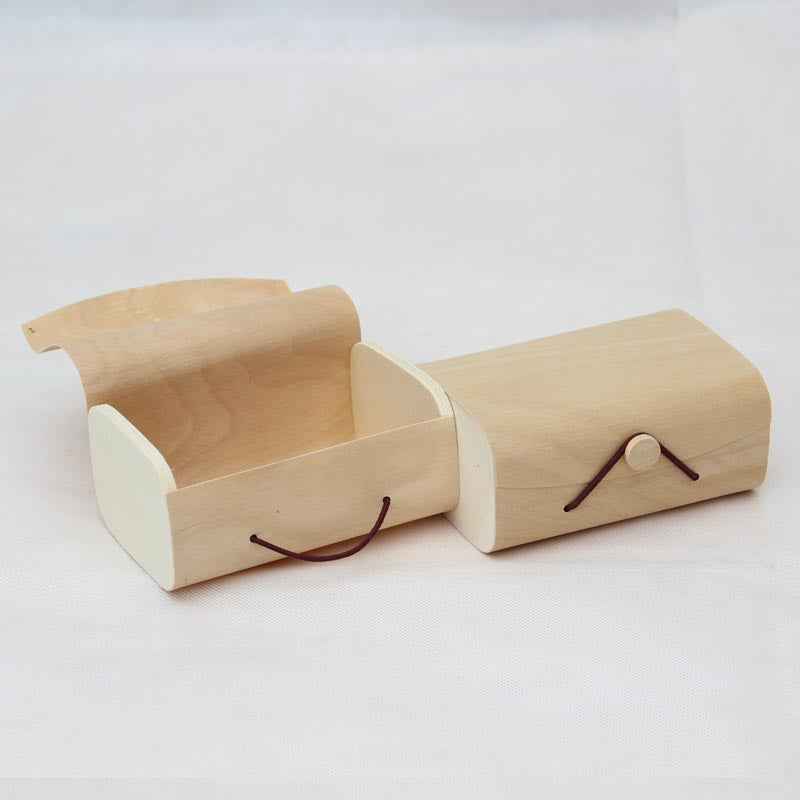 Cestino Scatola in betullal legno Portaconfetti Naturale tutela dell'ambiente