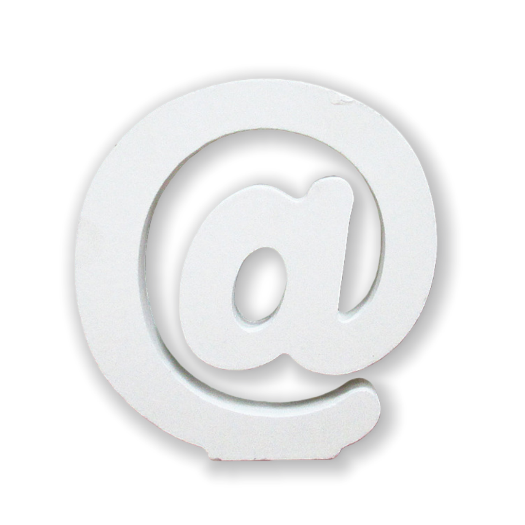 Lettere in Legno Bianco 11×1.2cm, Decorazioni Fai da Te per Matrimonio, Compleanno, Casa, Tavolo, Festa, Appeso Parete Alfabeto