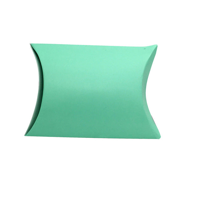 50pz Portaconfetti Scatole Cuscino In Carta Kraft Semplice Fai DA Te