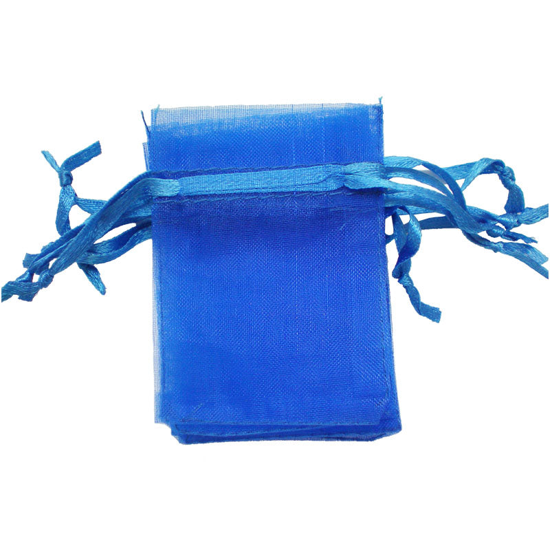 10 Sacchetti Organza 9*12cm Confetti Bomboniera Regalo