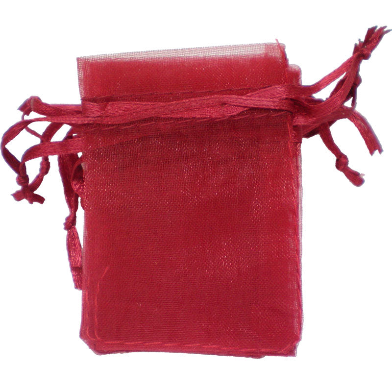 10 Sacchetti Organza 9*12cm Confetti Bomboniera Regalo