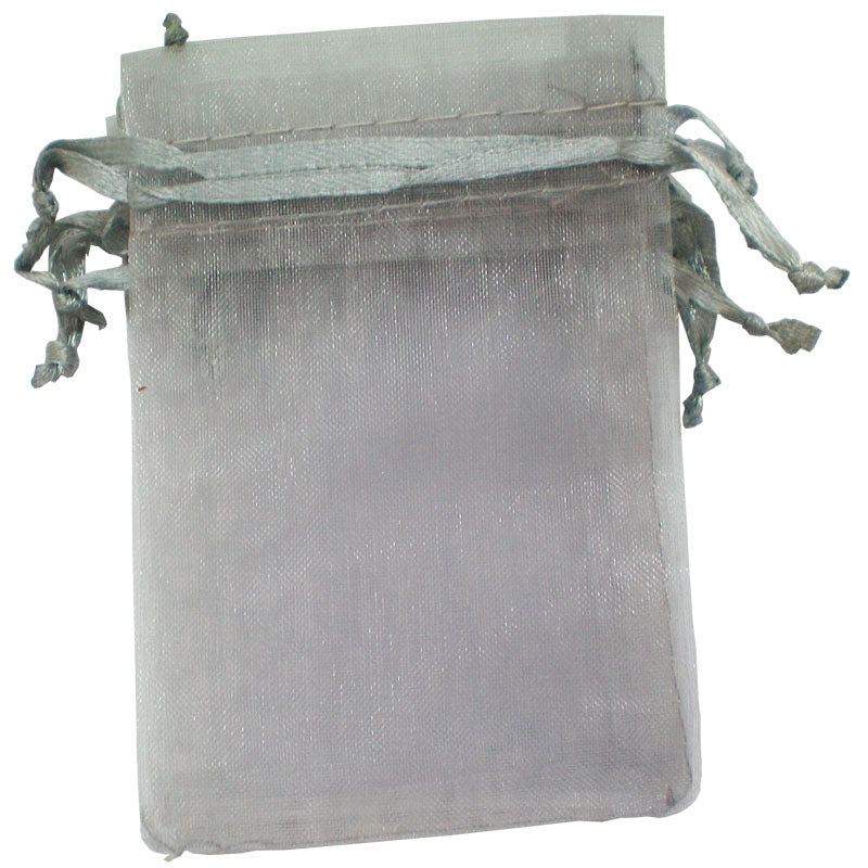 10 Sacchetti Organza 9*12cm Confetti Bomboniera Regalo