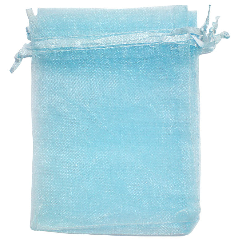 10 Sacchetti Organza 9*12cm Confetti Bomboniera Regalo