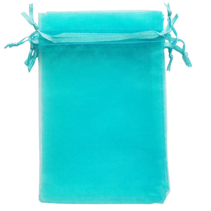 10 Sacchetti Organza 9*12cm Confetti Bomboniera Regalo