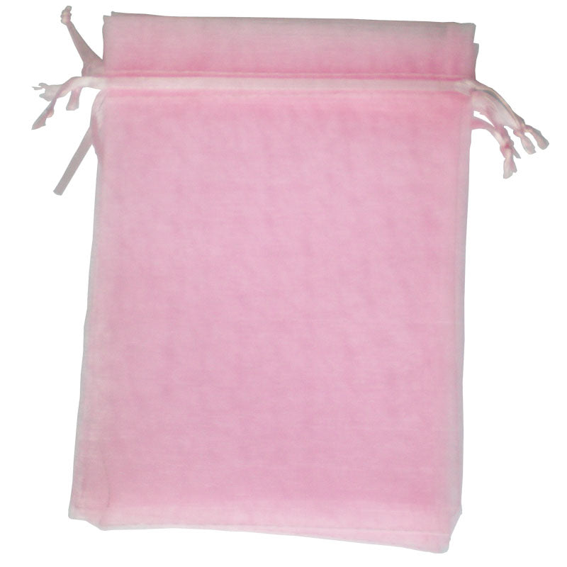 10 Sacchetti Organza 9*12cm Confetti Bomboniera Regalo