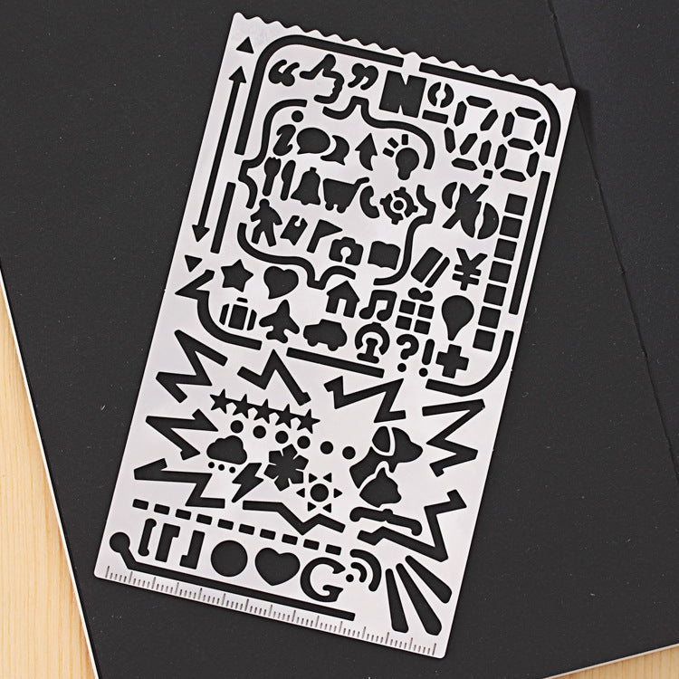 Righello in metallo Strumenti di disegno Misura