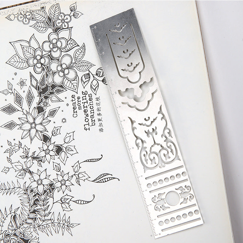 Righello in metallo Strumenti di disegno Misura