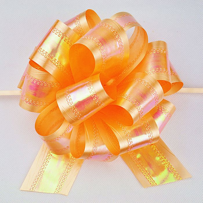 Coccarde Autotiranti 5cm Auto Fiocco Luccido Arcobaleno