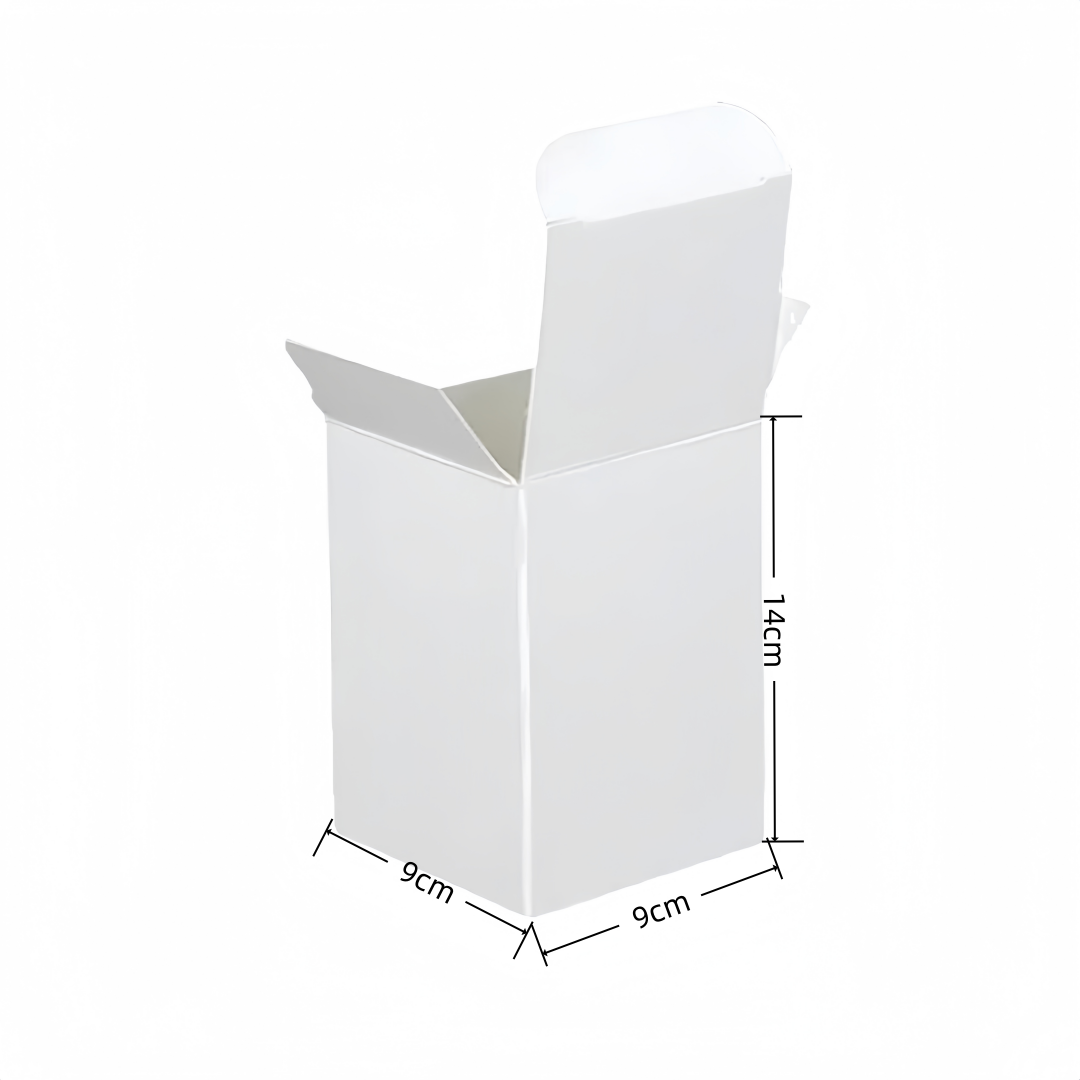 10 Pezzi Scatole Cartone Bianche Con rettangolo Coperchio Per Regalo Confezione