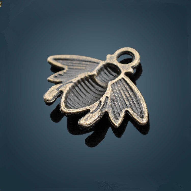 20 PEZZI ACCESSORI CIONDOLI APE VINTAGE FAI DA TE APPLICAZIONE