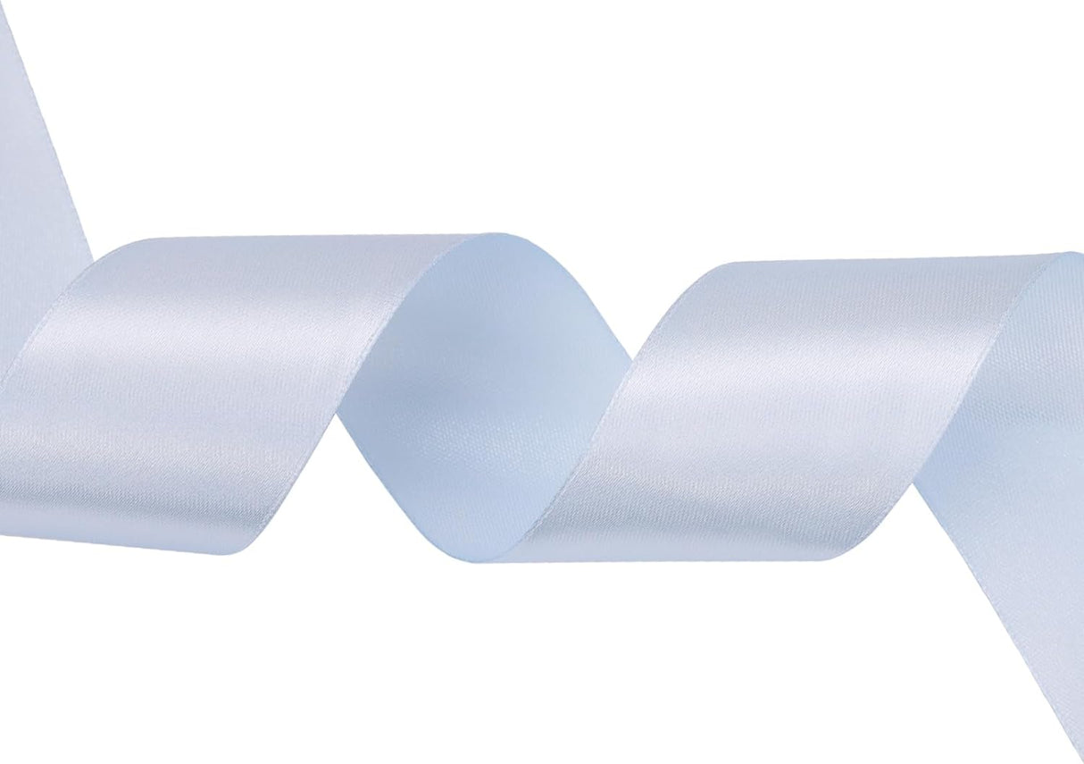 Nastro Doppio Raso confezione Regalo Creazione fai da te, lunghezza 25 yard 4cm