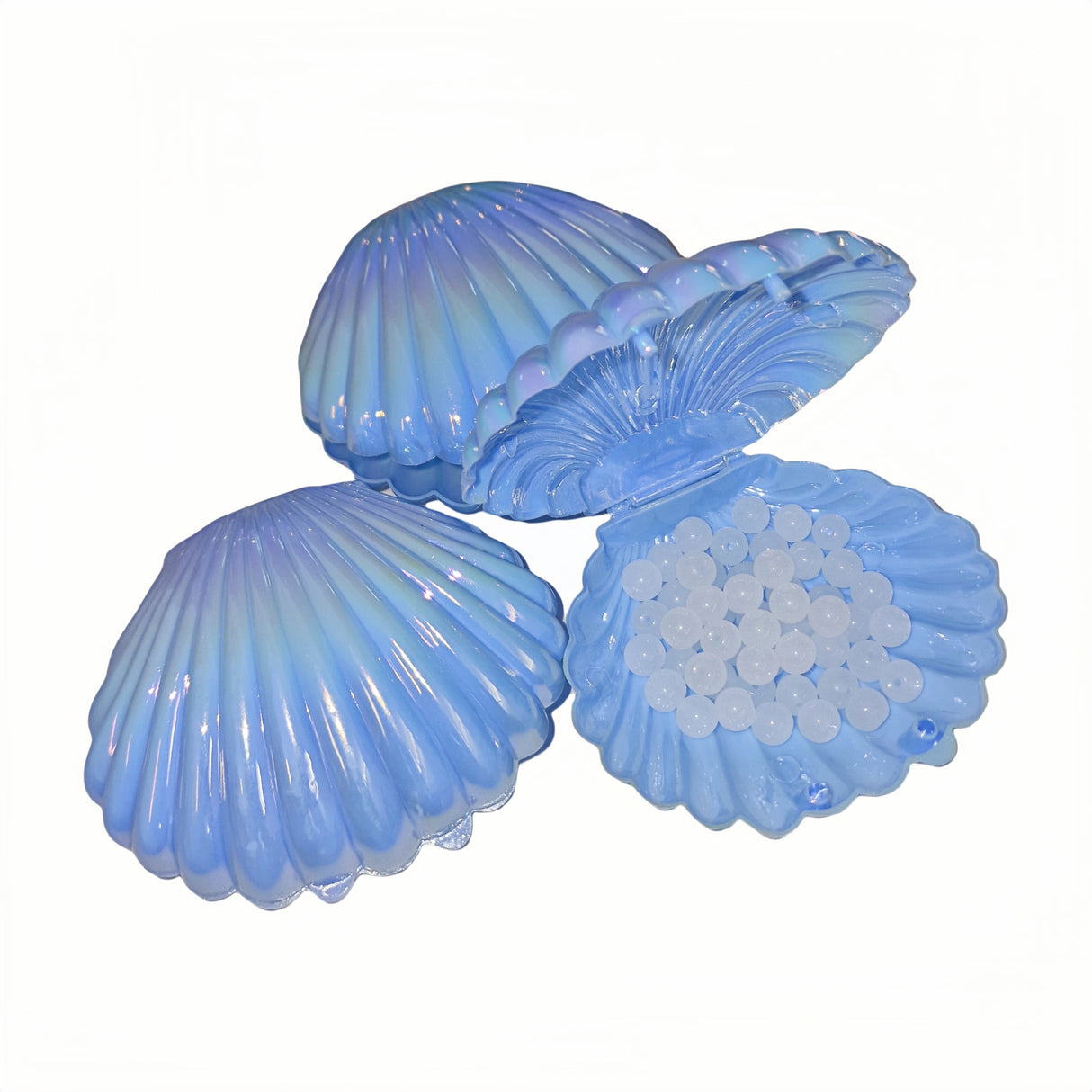 50pz conchiglie lucido Colore perlato porta confetti tema mare bomboniere segnaposto decorazione fai da te