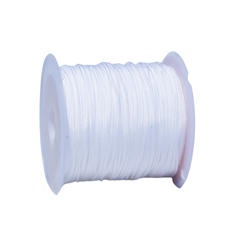 Filo poliestere, lunghezza di 50 metri, spessore di 0.8mm Cotone Cordoncino