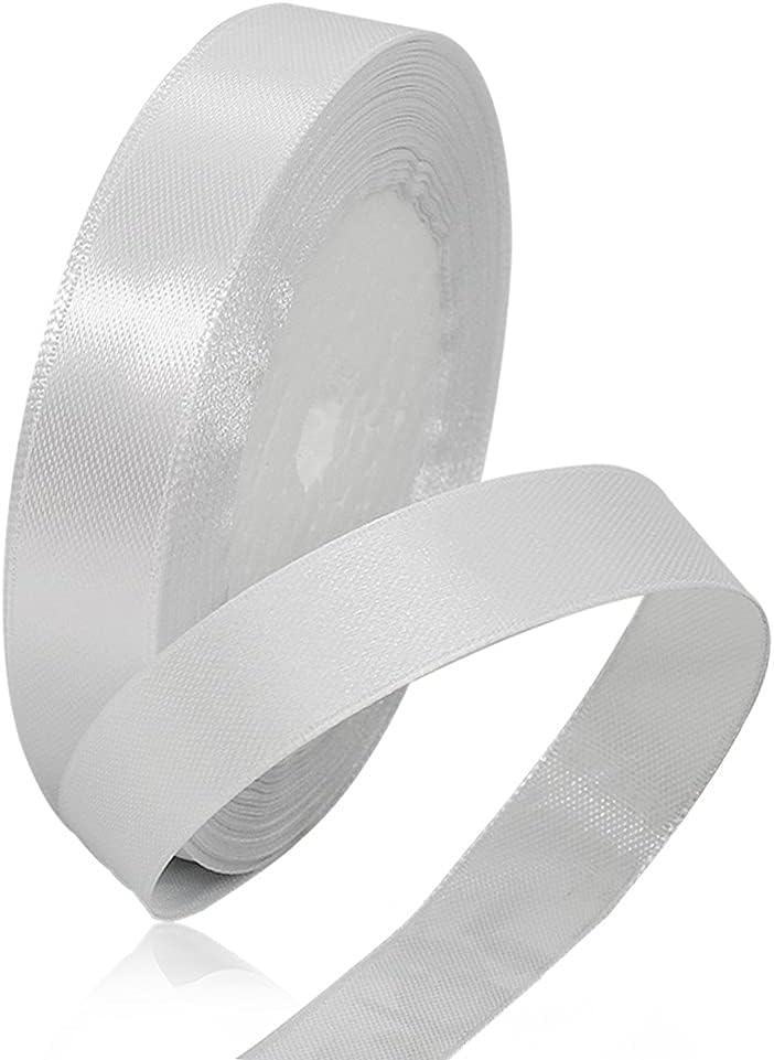 Nastro Doppio Raso confezione Regalo Creazione fai da te, lunghezza 25 yard 2cm