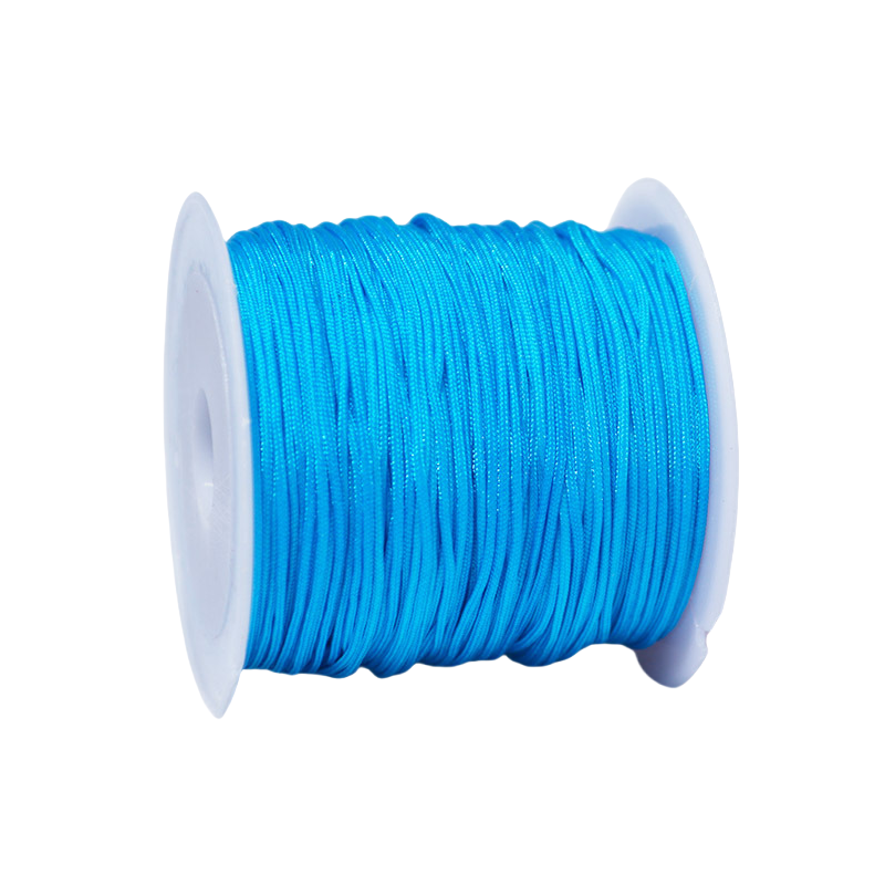 Filo poliestere, lunghezza di 50 metri, spessore di 0.8mm Cotone Cordoncino