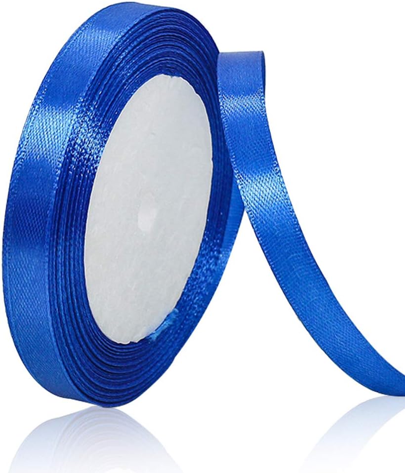 Nastro Doppio Raso confezione Regalo Creazione fai da te, lunghezza 25 yard 2cm