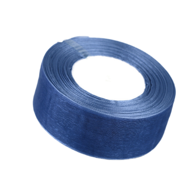 Nastro Organza Bianco 40 MM Rotolo 50 Yard Fai da Te