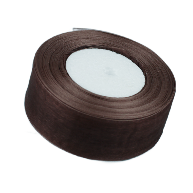 Nastro Organza Bianco 40 MM Rotolo 50 Yard Fai da Te