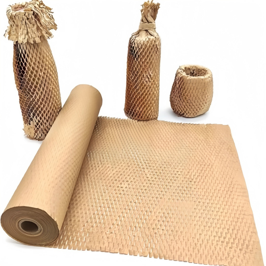 Carta da imballaggio a nido d'ape 30cm*100 Metri Materiale di imbottitura per il trasporto