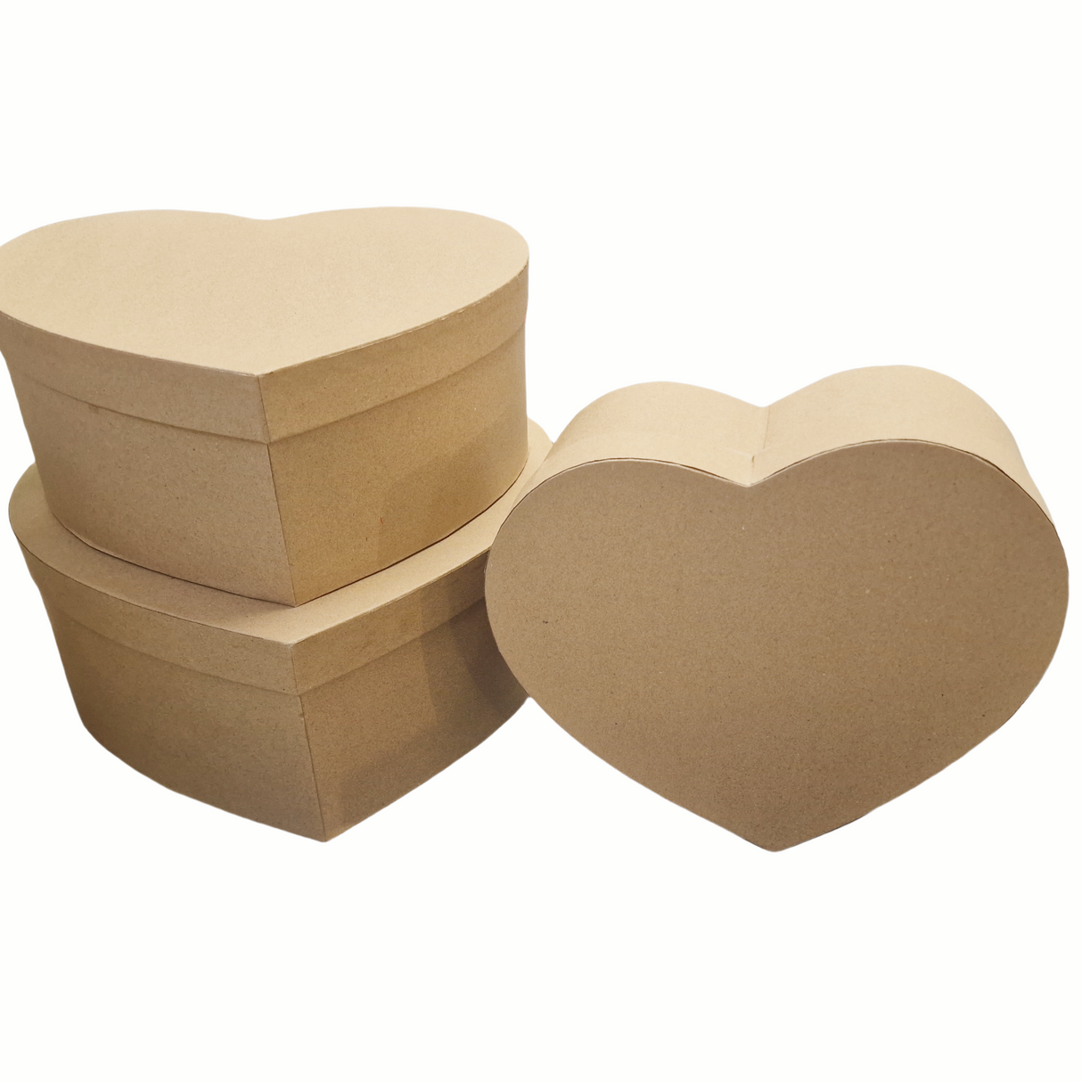 Set di 3 Scatole Regalo con Coperchio in Cartone, 31 * 27 * 13cm+ 28 * 25 * 11.5cm + 25 * 22 * 10.50cm
