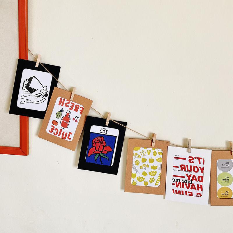 Set da 10x CORNICE FOTO ALBUM KRAFT 12 * 15.5CM