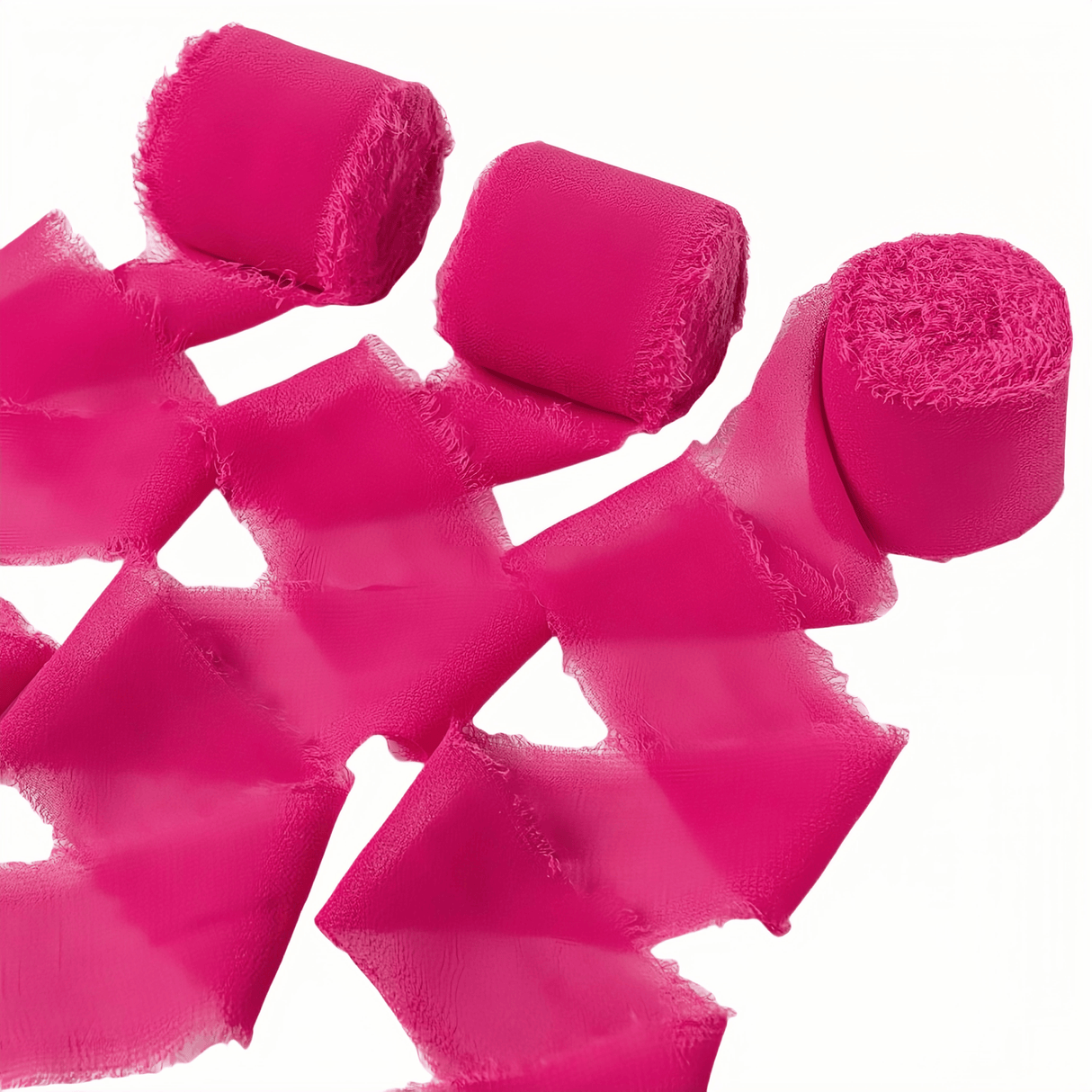 Nastro in Chiffon Sfrangiato 5 Metri*4cm