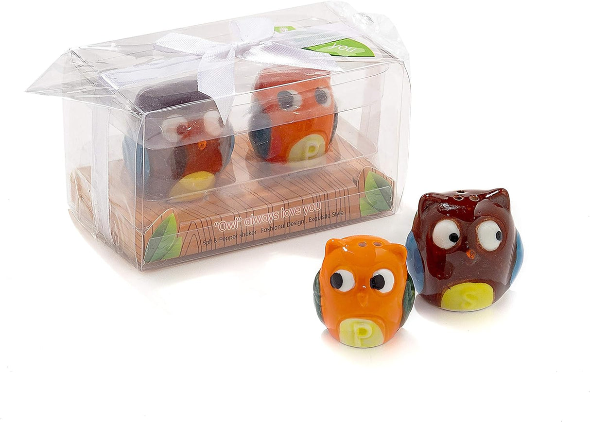 Sale e pepe gufo ceramica