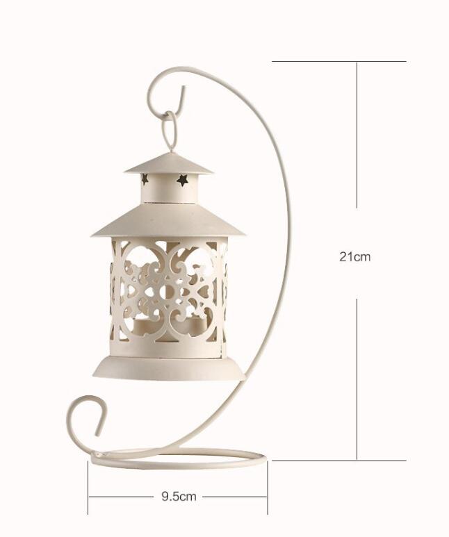 Lanterna portacandela candeline tea light h21