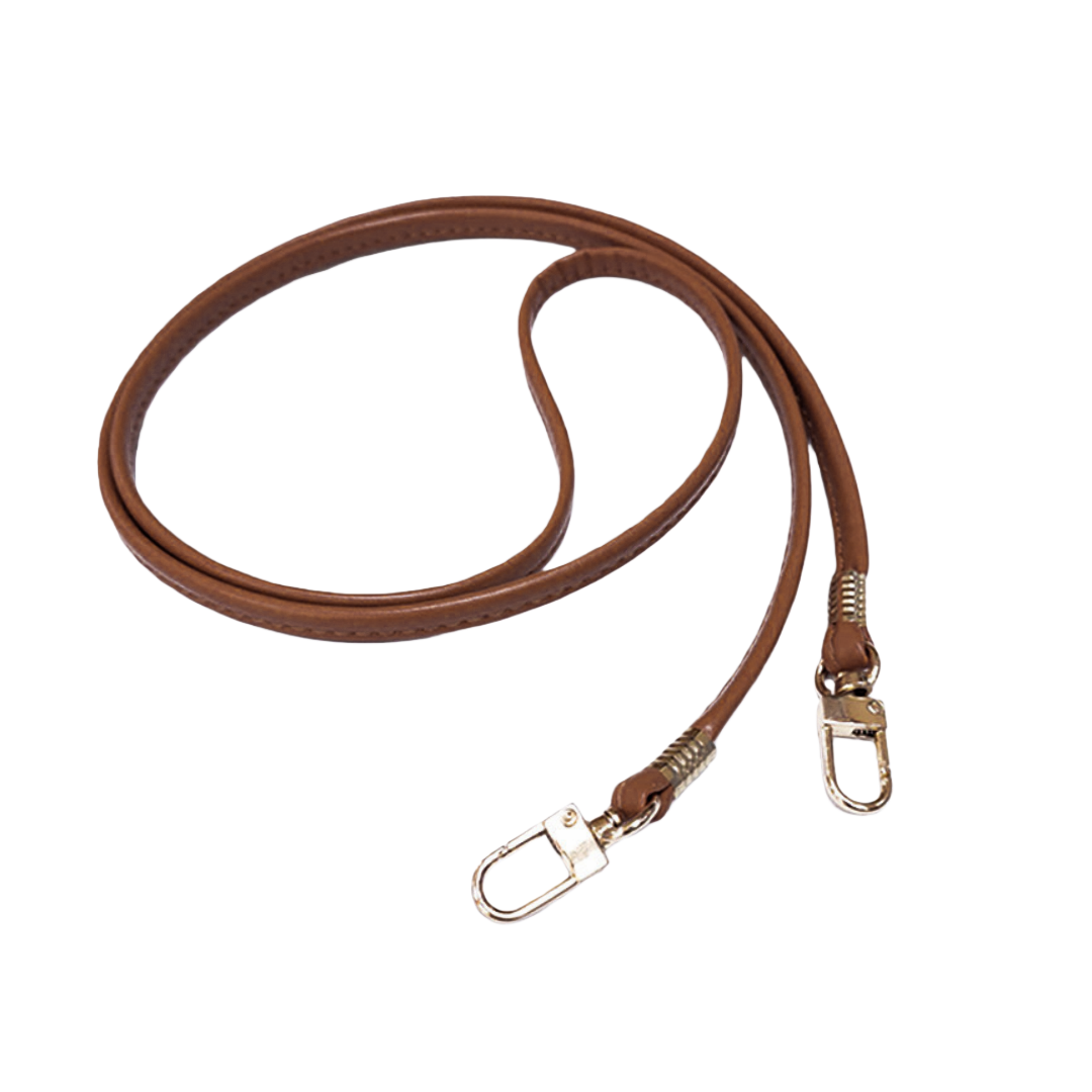 Tracolla per Borsa Universale 1m in Ecopelle Morbida, Cinturino Sottile con Moschettoni Dorati, Catena di Ricambio per Borsa Donna, Pochette, Portafoglio, Leggera Resistente