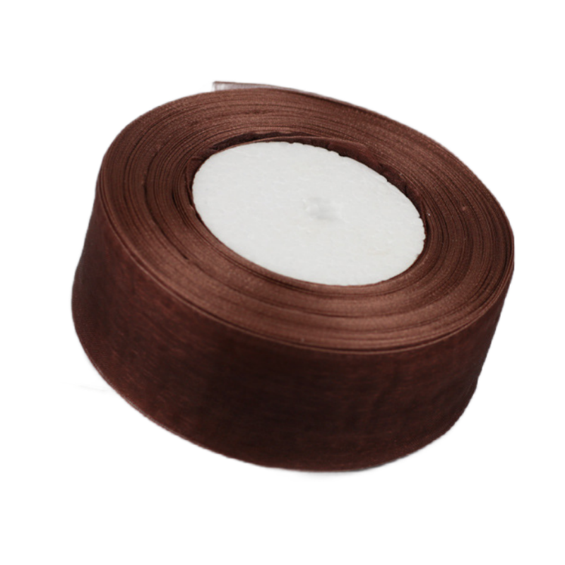 Nastro Organza Bianco 40 MM Rotolo 50 Yard Fai da Te