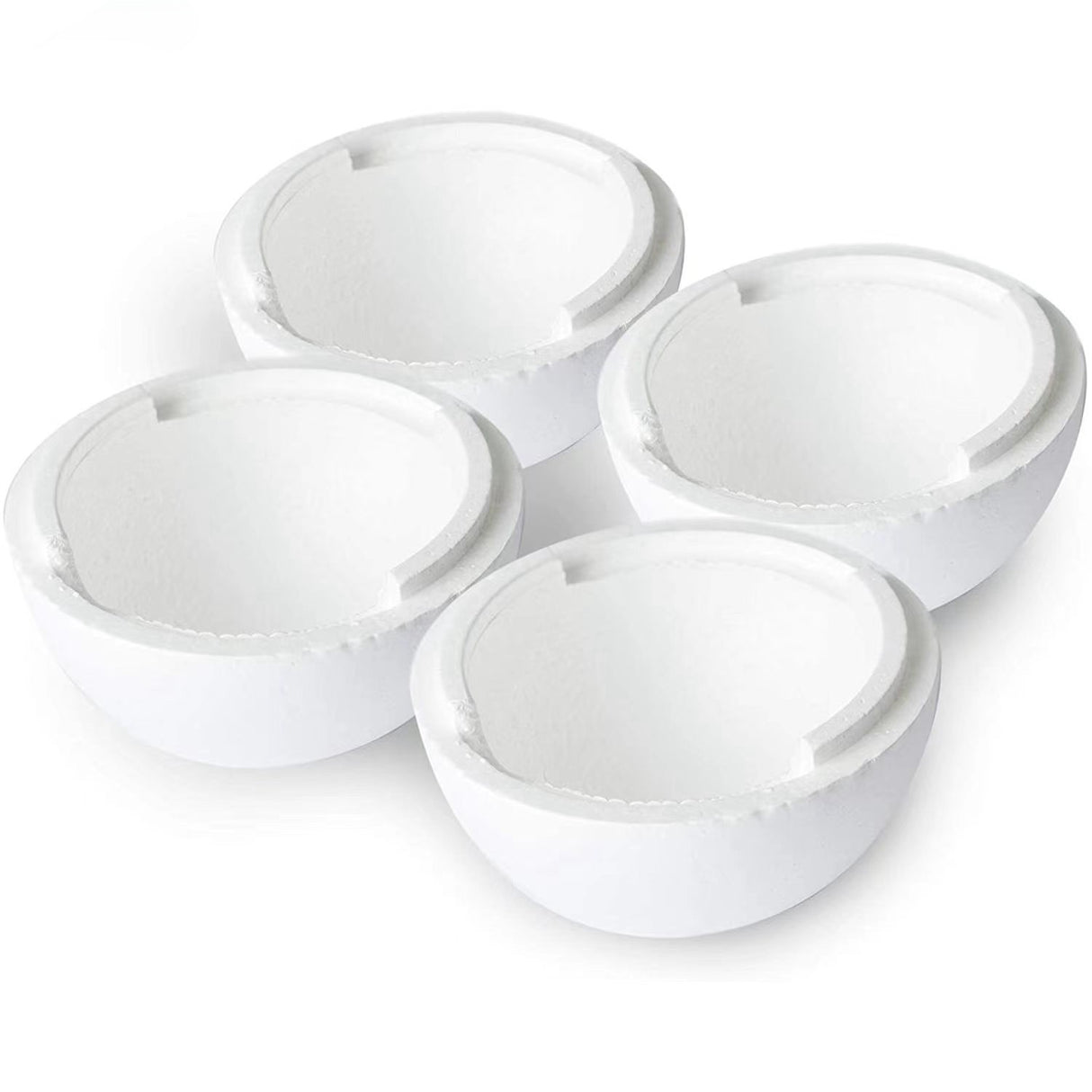 Sfera Palla apribile in polistirolo EPS Bianco 15cm/20cm/30cm