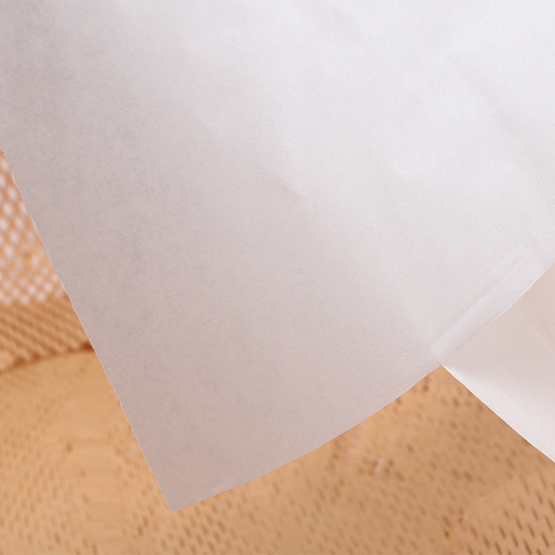 Rotolo di Carta Velina Seta Bianca, 30 cm x 100 Metri, per Imballaggio e Confezioni Regalo