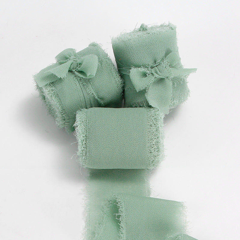 Nastro in Chiffon Sfrangiato 5 Metri*4cm