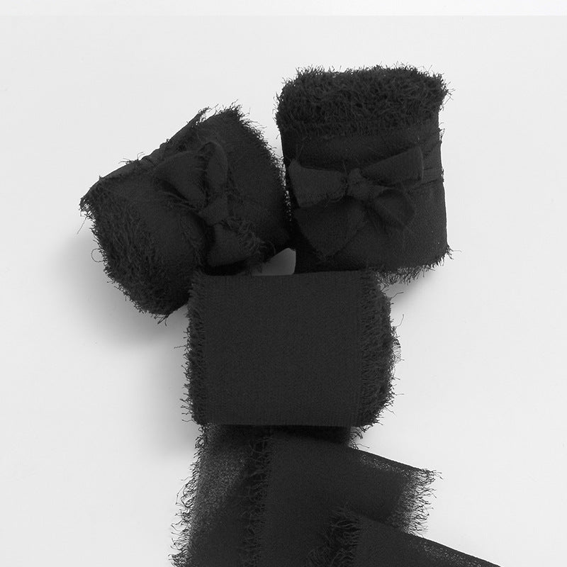 Nastro in Chiffon Sfrangiato 5 Metri*4cm