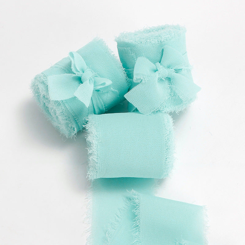 Nastro in Chiffon Sfrangiato 5 Metri*4cm