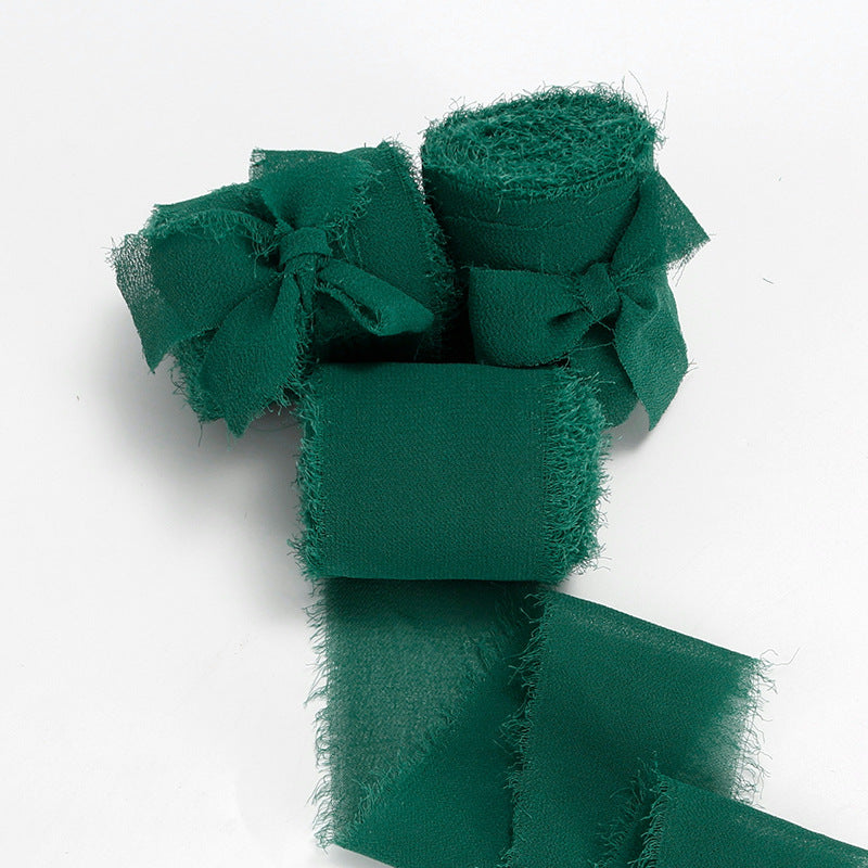 Nastro in Chiffon Sfrangiato 5 Metri*4cm