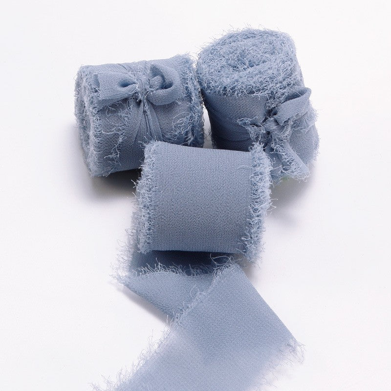 Nastro in Chiffon Sfrangiato 5 Metri*4cm