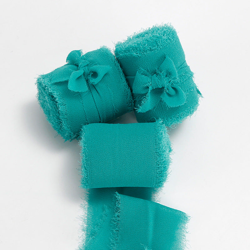 Nastro in Chiffon Sfrangiato 5 Metri*4cm