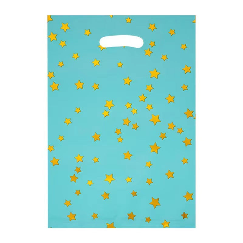 10 Pezzi Sacchetti Regalo Compleanno a Stelle, Bustine Regalini per Festa di Compleanno Bambini, Sacchetti per Caramelle, Dolci e Piccoli Regali, Party