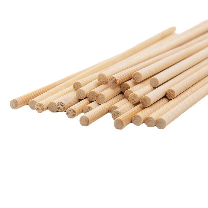 24 Pezzi Bastoncini legno Ø 4 mm Ø 6 mm Lunghezza 30 cm Legno Listelli per Lavoretti Fai da te